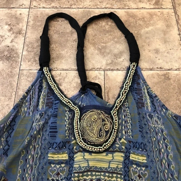 Women's VINTAGE 2008 Free People Tank Top - Sz. M - Picture 3 of 4